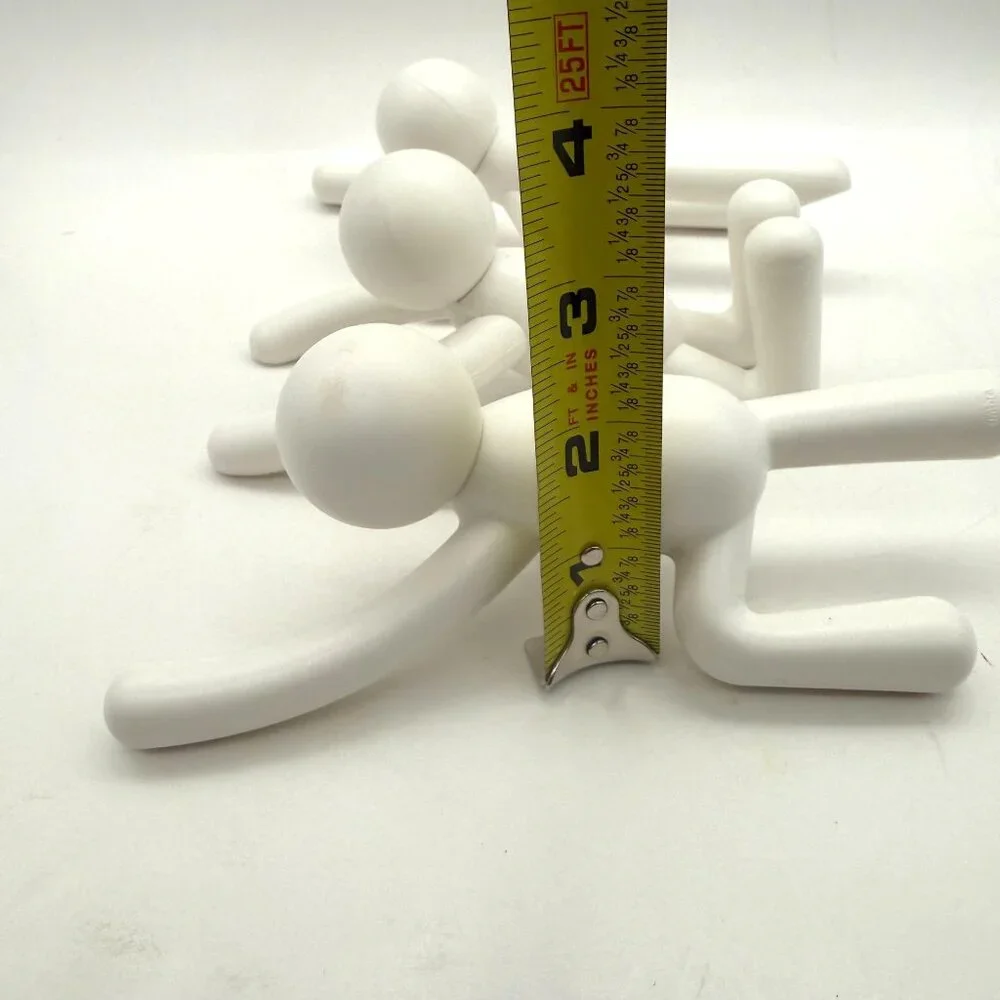 Umbra Buddy Wall Hooks – White Climbing Figures Alan Wisniewski Design Set of 3